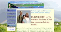 Desktop Screenshot of northernlightshealtheducation.com