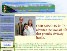Tablet Screenshot of northernlightshealtheducation.com